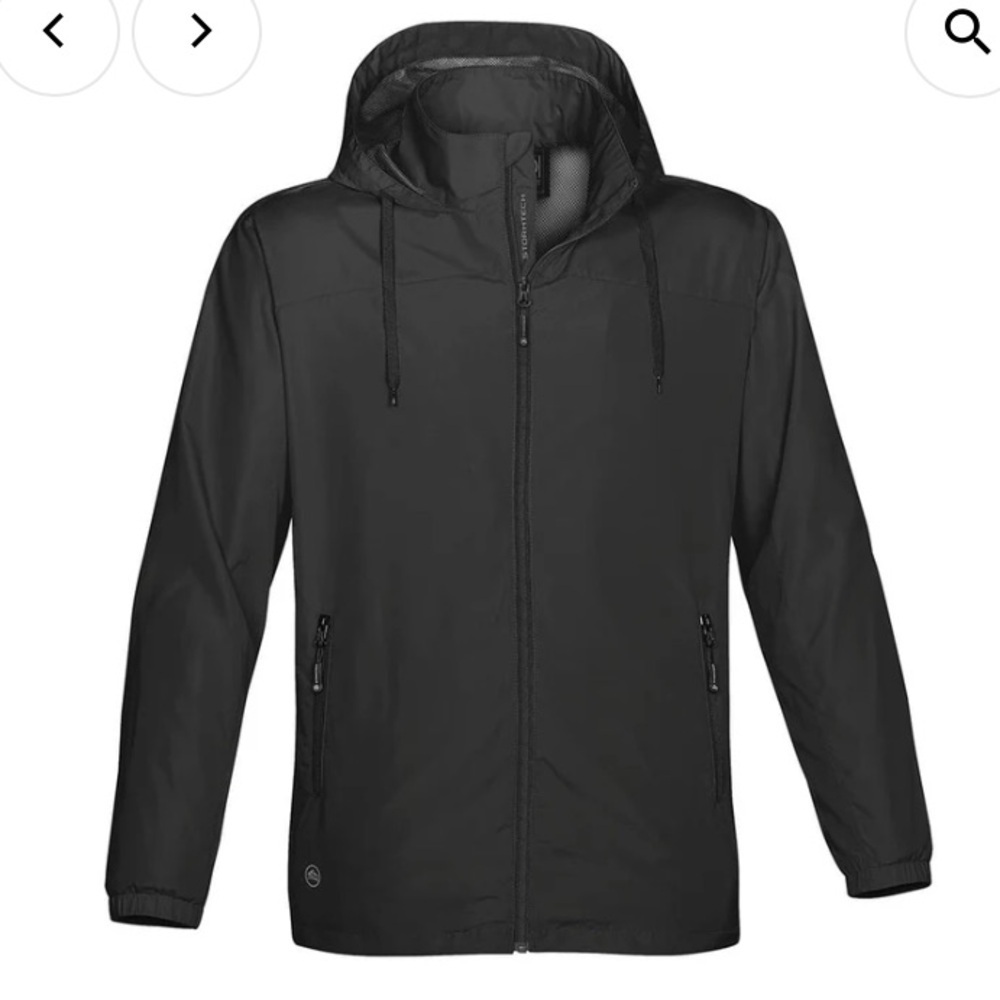 STORMTECH Men’s Tritium Shell TRS-1 Black Jacket NEW With Tags Men’s Size Large